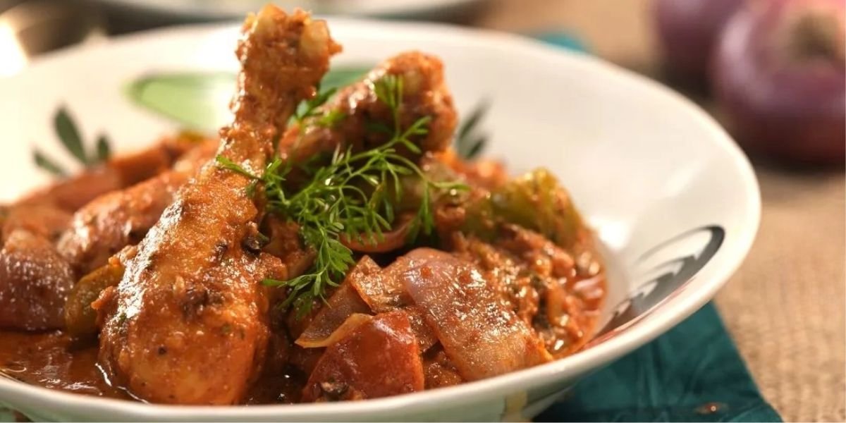 Simple Chicken Do Pyaza