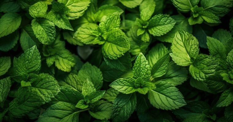 Fresh Mint Leaves