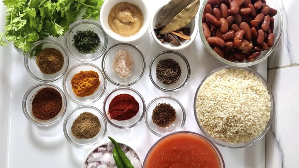 Rajma Ingredients