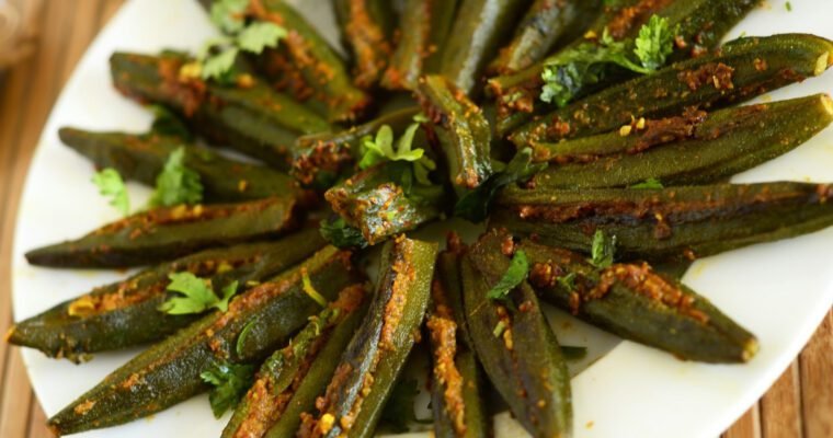 Bharwan Bhindi Masala (Stuffed Okra)