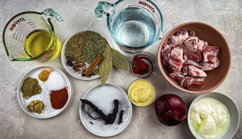 Mutton Rogan Josh Ingredients