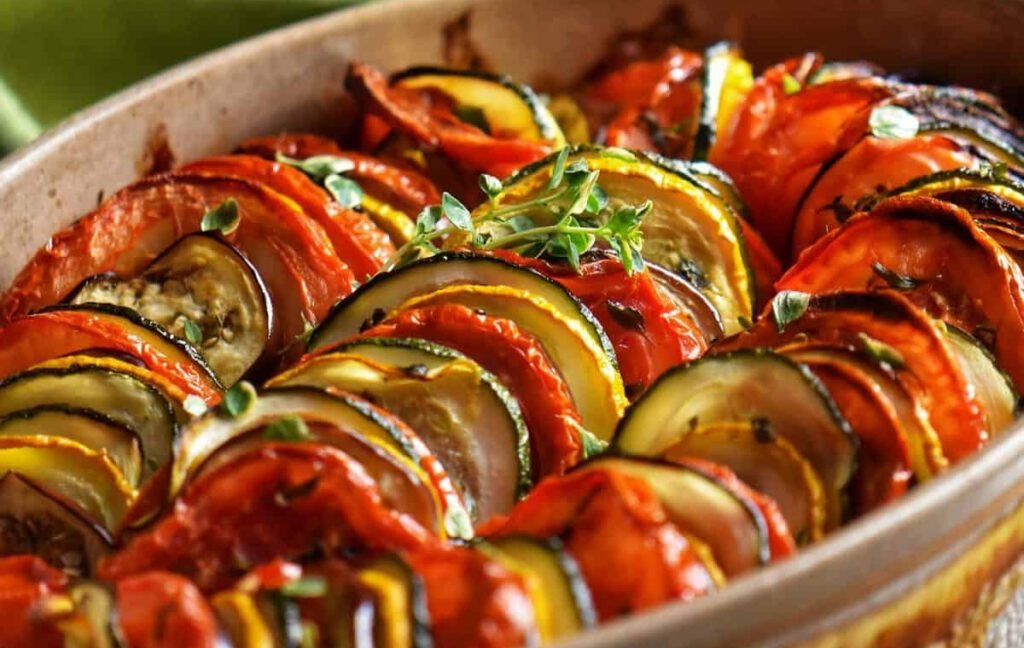 baked vegetables