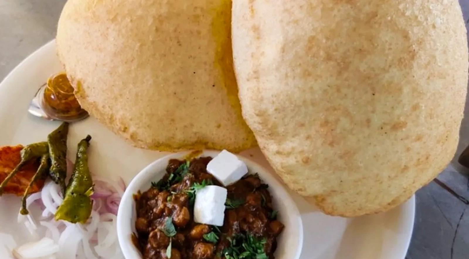 Instant Bhature