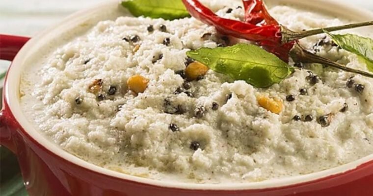 Coconut Chutney – A South Indian Delicacy