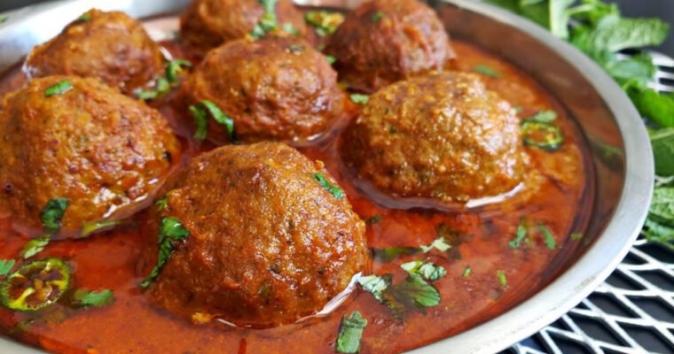 Mutton Kofta Curry