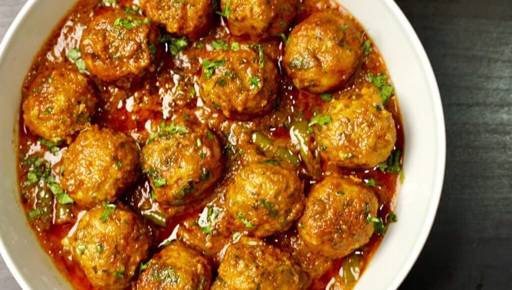 Mutton Keema Kofta Curry