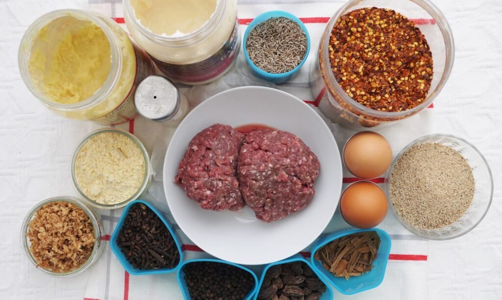 mutton kofta curry ingredients
