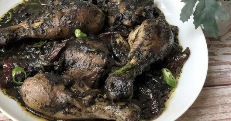 Assamese Black Sesame Chicken