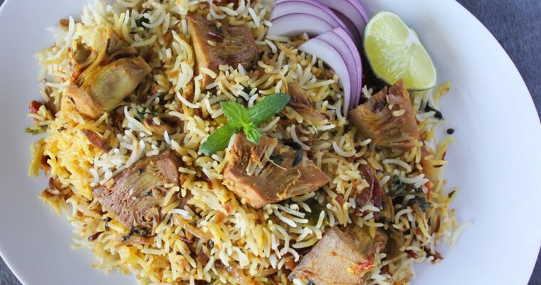 Kathal Biryani (Jackfruit Biryani)