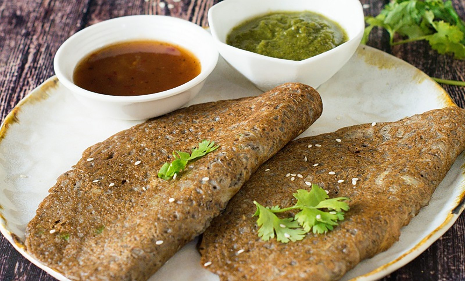Kuttu Ka Cheela (Buckwheat Pancake)