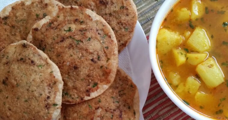 Kuttu Ki Poori (Buckwheat Poori)