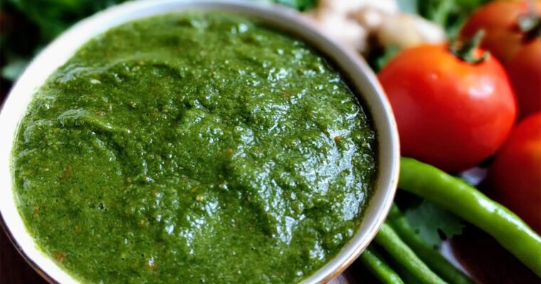 Dhania Chutney: Fresh and Flavorful
