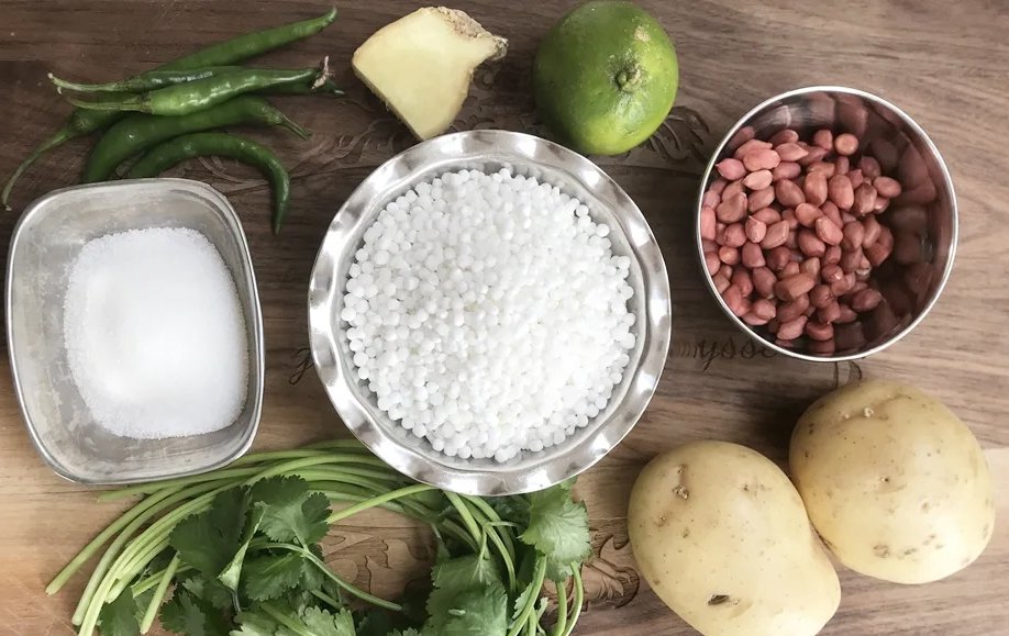 sabudana vada ingredients
