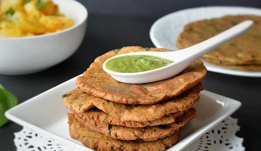singhare ki poori